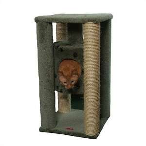   Cat Condo with Sisal Scratching Posts Color Fawn