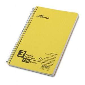  Ampad  Small Size Notebook, College/Medium Rule, 6 x 9 1 
