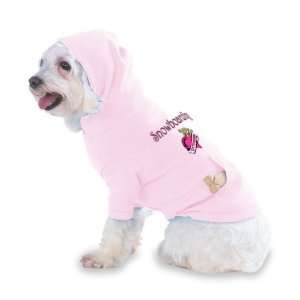 Snowboarding Princess Hooded (Hoody) T Shirt with pocket for your Dog 