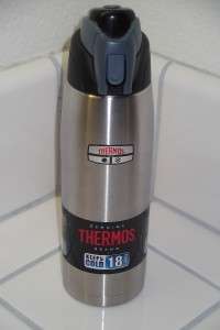 THERMOS® 24OZ VACUUM INSULATED DOUBLE WALL HYDRATION BOTTLE STAINLESS 