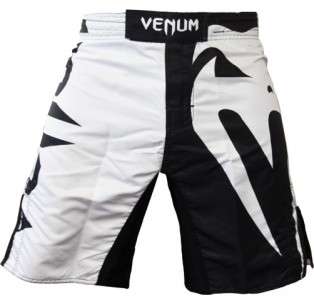 VENUM HURRICANE FIGHT SHORTS BLACK WHITE XL 36 / 37  