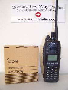 ICOM IC F9011T F9011T RADIO VHF 136 174MHZ 6W POLICE FIRE P25 512CH 
