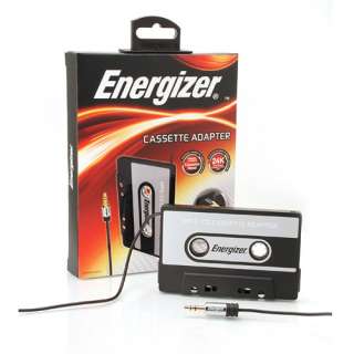New Energizer Car Cassette Adapter for any iPod iPhone  3.5mm Gold 