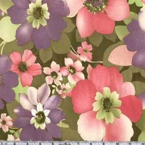  45 Wide Cotton Lawn Sophia Dogwood Spring Fabric By The 