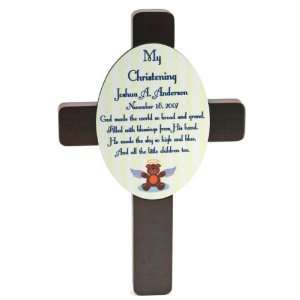  My Christening Cross Plaque 