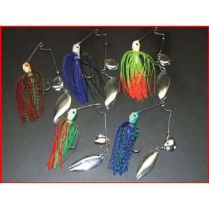   XPRO SPINNERBAIT 5 PACK FISHING LURES 10.6gr