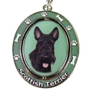  Spinning Scottish Terrier Key Chain