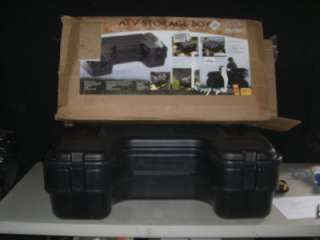 Plano Molding Rear Mount ATV Box w/ hinged cover Black  