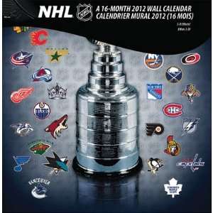  (12x12) NHL Hockey 16 Month 2012 English/Francais 3 D 