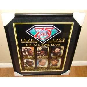  Steelers NFL All Time Team (6) SIGNED Litho Webster   New 