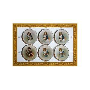  Victorian Tambourine Children Scraps ~ England