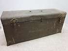 Vintage Black Tool Box 19x7x7deep  