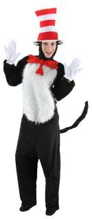   In The Hat Dr. Seuss Costume Kit Adult Men or Womens S M L XL  
