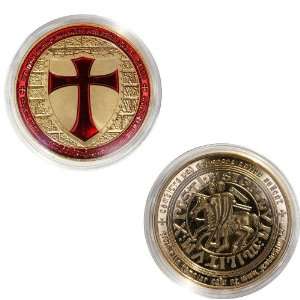 Ordre du Temple Royal Masonic Templar Knights Cross Replica Coin Pack 