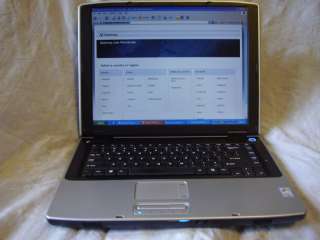 GATEWAY M460/ MA1/ 1.73GHZ/60GB/512MB/WIFI/WINXP PRO  