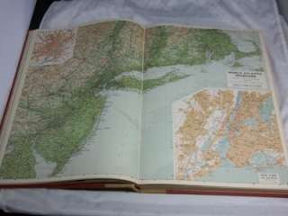 Readers Digest Great World Atlas Book Copyright 1963 First Edition 