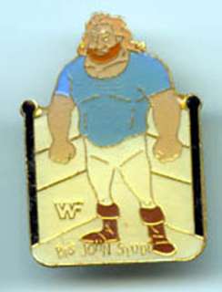 Big John Studd WWF Wrestling Pin  Vintage  