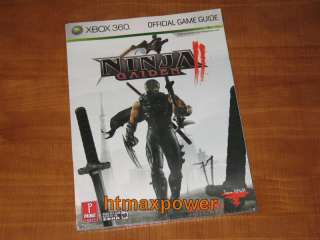 Ninja Gaiden II 2 STRATEGY GUIDE XBOX 360 FAST SHIP NEW  
