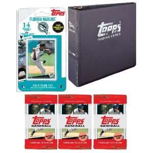  2009 Topps MLB Team Set with Topps 3 Ring Binder and 3 Topps 