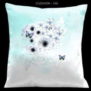  Valentines Pillow with Tropical Butterflies