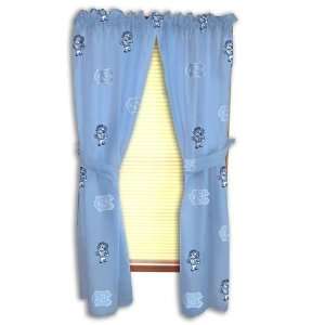   Carolina Tarheels UNC Window Treatments Curtains