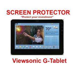  Viewsonic G Tablet Screen Protector Ultra clear Dry 
