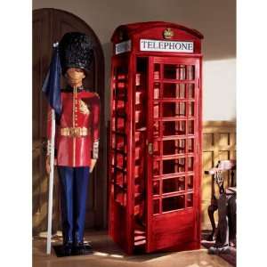  Antique Replica British Telephone Booth [Electronics 