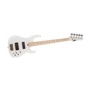   String Electric Bass Guitar Snow White Maple Musical Instruments