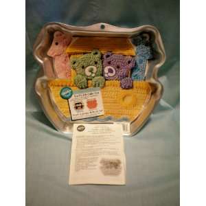  Wilton Noahs Ark Cake Pan w/ Insert and Instructions 