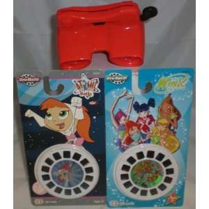   Betty & Winx Club 3d Gift Set   6 Reels and Viewer Toys & Games