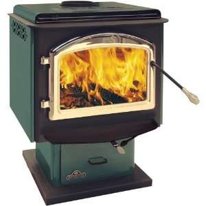   Wood Burning Stove EPA 1.7 Cubic Foot Wood Burning Pedestal Stove 1100