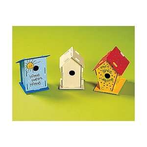 Design Your Own Wooden Birdhouses (1 dozen)   Bulk Toys 