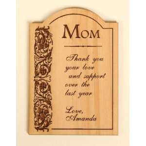 Wooden Magnet   Personalized Mom 