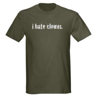 hate clowns Black T Shirt